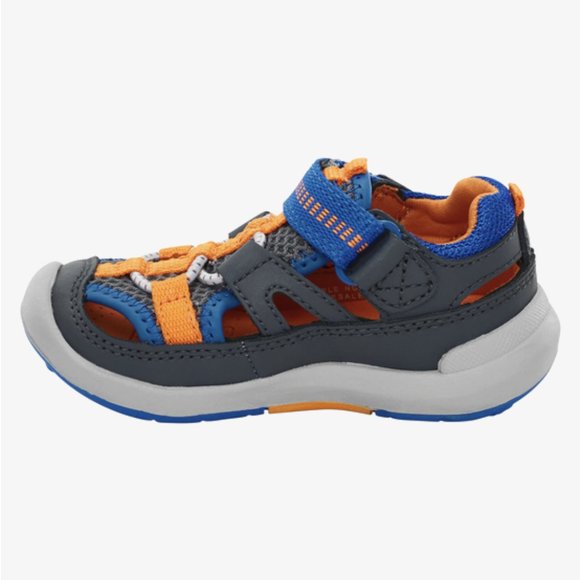 NEW Stride Rite Sizes 5 - 9 Toddler Boys Wade Sneaker Sandal Machine Washable - Picture 6 of 8